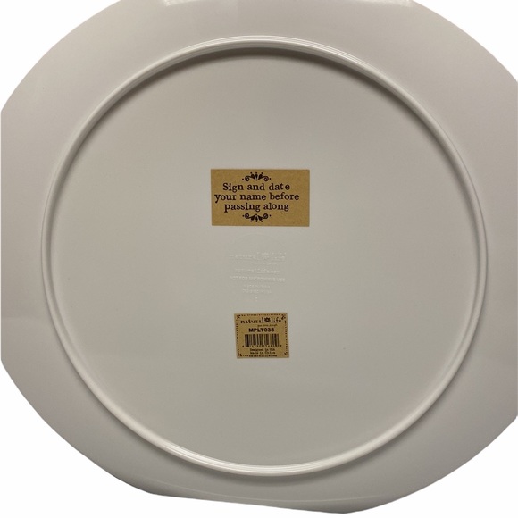 NEW “The Giving Plate” boho hippie design - Picture 7 of 8